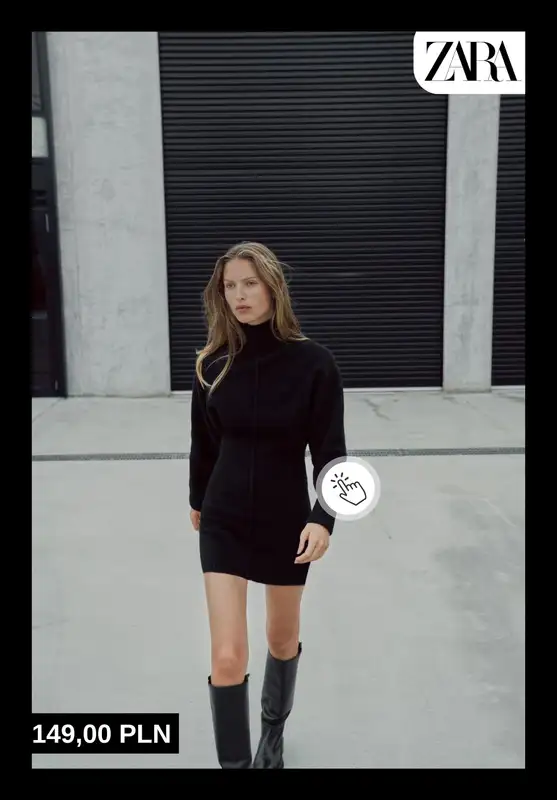 Zara - gazetka promocyjna Sukienki z nowej kolekcji od soboty 17.01  - strona 4