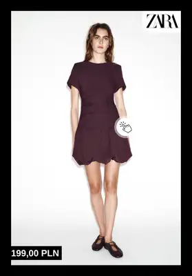Zara - gazetka promocyjna Sukienki z nowej kolekcji od soboty 17.01  - strona 7