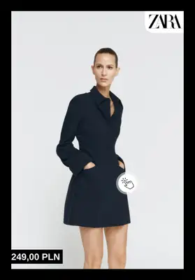 Zara - gazetka promocyjna Sukienki z nowej kolekcji od soboty 17.01  - strona 8