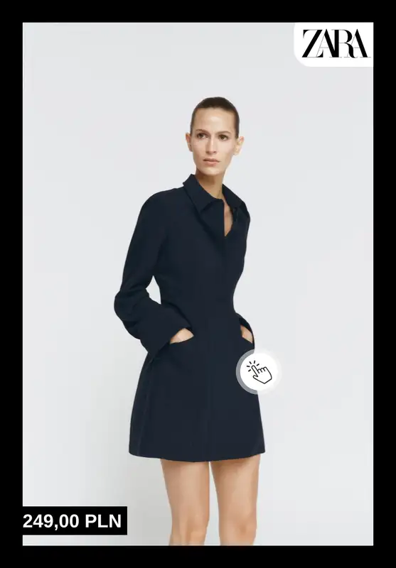 Zara - gazetka promocyjna Sukienki z nowej kolekcji od soboty 17.01  - strona 8