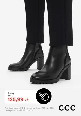 CCC - gazetka promocyjna Botki na obcasie - PROMOCJE od piątku 16.01  - strona 2