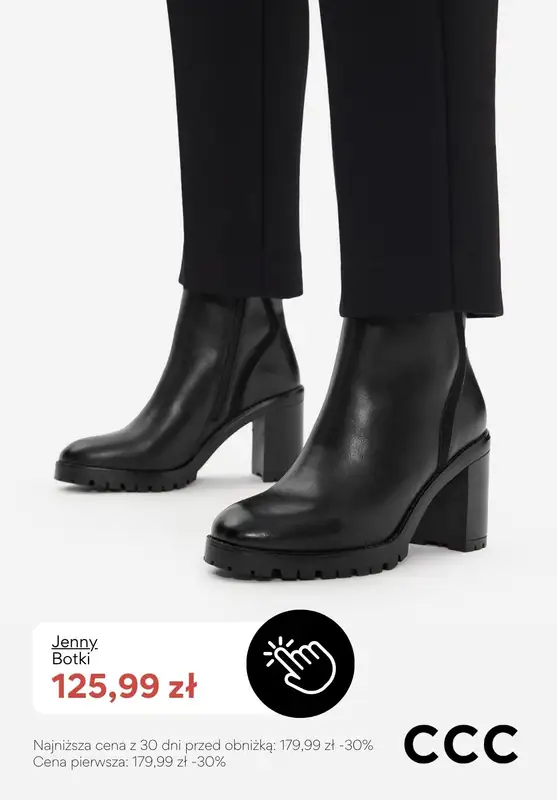 CCC - gazetka promocyjna Botki na obcasie - PROMOCJE od piątku 16.01  - strona 2