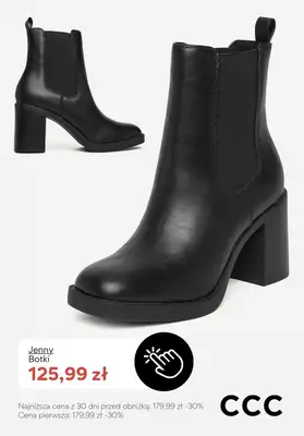 CCC - gazetka promocyjna Botki na obcasie - PROMOCJE od piątku 16.01  - strona 10
