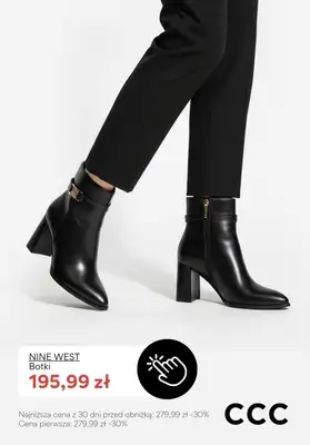 CCC - gazetka promocyjna Botki na obcasie - PROMOCJE od piątku 16.01  - strona 3