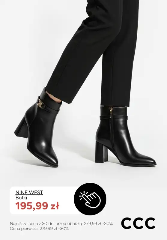 CCC - gazetka promocyjna Botki na obcasie - PROMOCJE od piątku 16.01  - strona 3