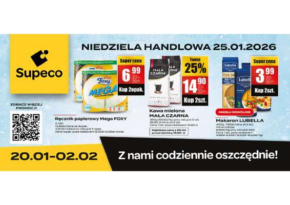 Supeco - gazetka promocyjna BLB od wtorku 20.01 do poniedziałku 02.02