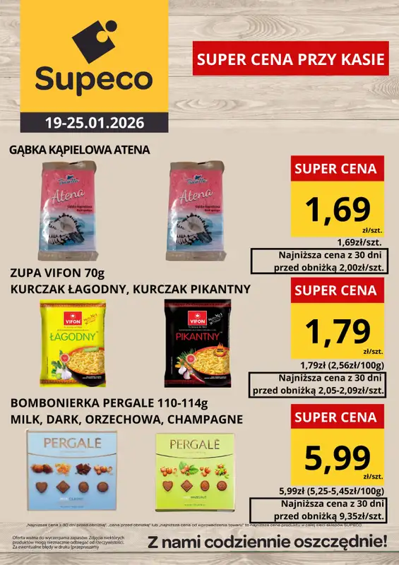 Supeco - gazetka promocyjna Oferta tygodnia od poniedziałku 19.01 do niedzieli 25.01 - strona 3