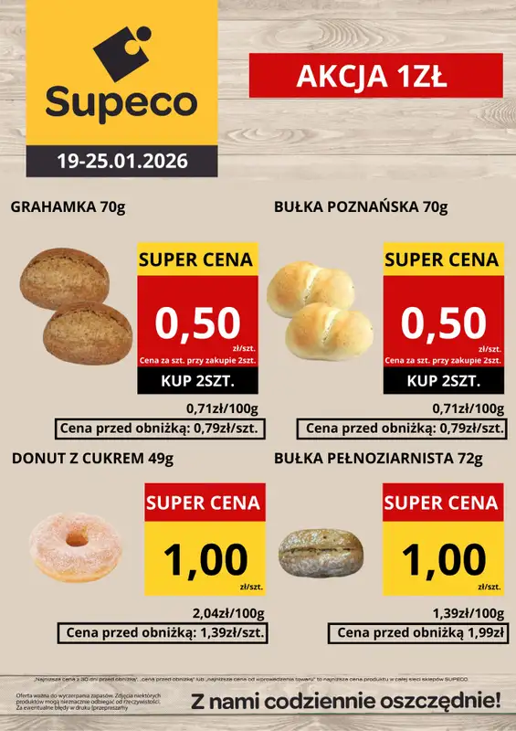 Supeco - gazetka promocyjna Oferta tygodnia od poniedziałku 19.01 do niedzieli 25.01 - strona 2