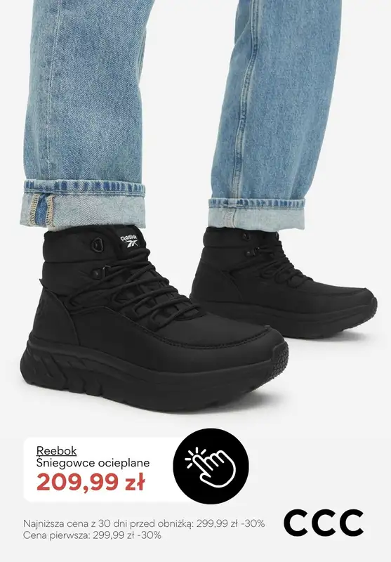 CCC - gazetka promocyjna Obuwie marki REEBOK w super cenach od niedzieli 18.01  - strona 8