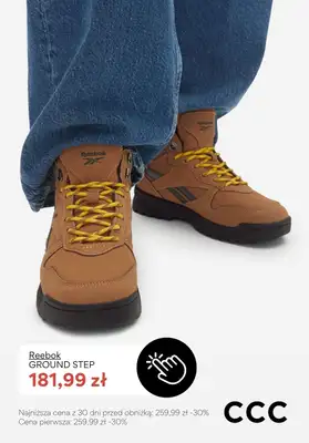 CCC - gazetka promocyjna Obuwie marki REEBOK w super cenach od niedzieli 18.01  - strona 3