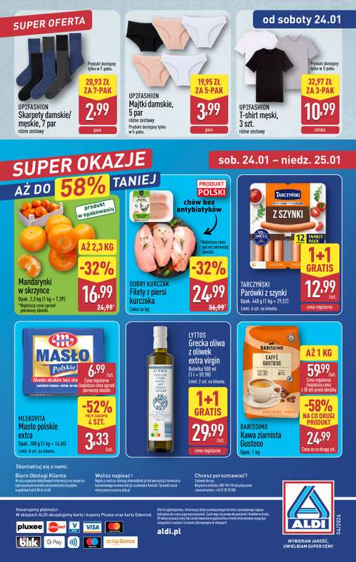 Aldi - gazetka promocyjna Wybieram Aldi na tani weekend! od czwartku 22.01 do niedzieli 25.01 - strona 13