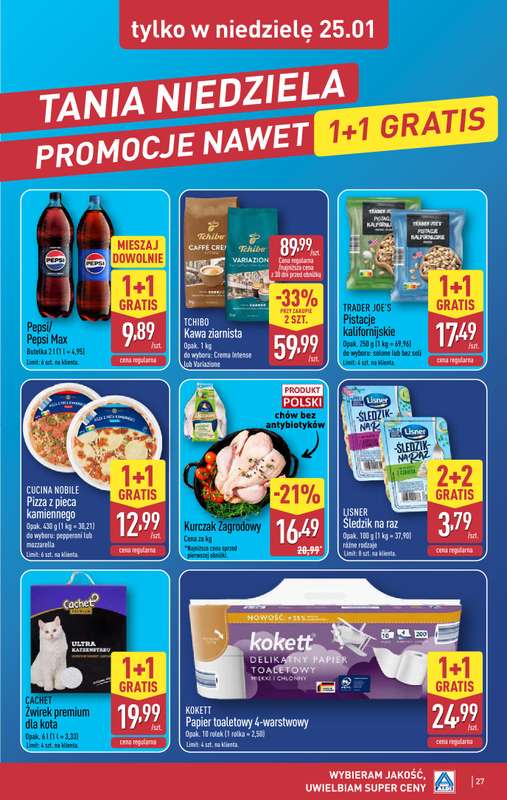 Aldi - gazetka promocyjna Pełny katalog! od poniedziałku 19.01 do niedzieli 25.01 - strona 27