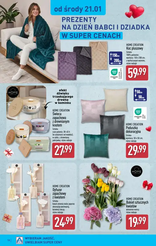 Aldi - gazetka promocyjna Pełny katalog! od poniedziałku 19.01 do niedzieli 25.01 - strona 18