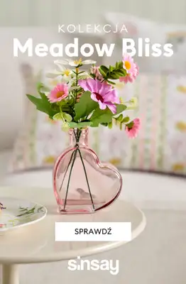 Sinsay - gazetka promocyjna Kolekcja Meadow Bliss od soboty 17.01 do piątku 23.01