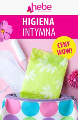 Hebe - gazetka promocyjna Higiena intymna - PROMOCJE od piątku 16.01 do piątku 30.01