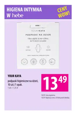 Hebe - gazetka promocyjna Higiena intymna - PROMOCJE od piątku 16.01 do piątku 30.01 - strona 4