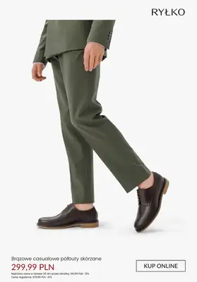 Ryłko - gazetka promocyjna Business Casual - kolekcja męska od niedzieli 18.01  - strona 10