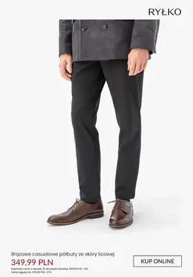 Ryłko - gazetka promocyjna Business Casual - kolekcja męska od niedzieli 18.01  - strona 9