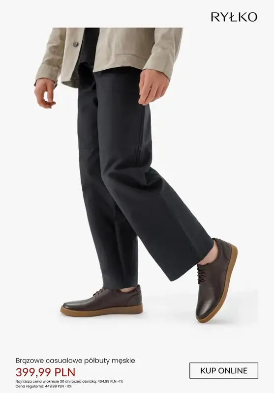 Ryłko - gazetka promocyjna Business Casual - kolekcja męska od niedzieli 18.01  - strona 7