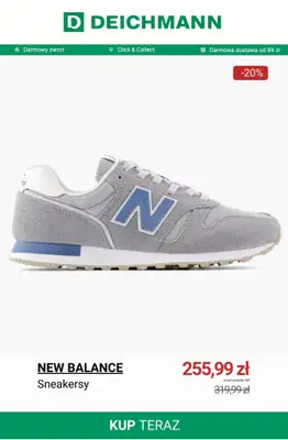 Deichmann - gazetka promocyjna Do -50% na sneakersy damskie od piątku 16.01  - strona 6