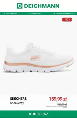 Deichmann - gazetka promocyjna Do -50% na sneakersy damskie od piątku 16.01  - strona 12