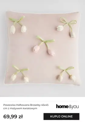 home&you - gazetka promocyjna Tekstylia sypialniane - motyw kwiatów od piątku 16.01 do niedzieli 25.01 - strona 13