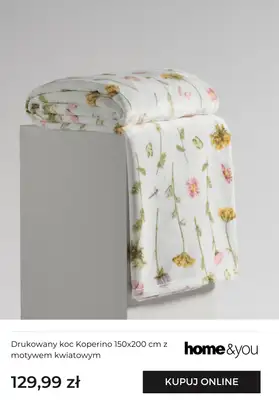 home&you - gazetka promocyjna Tekstylia sypialniane - motyw kwiatów od piątku 16.01 do niedzieli 25.01 - strona 11