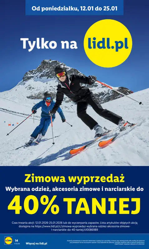 Lidl - gazetka promocyjna Katalog od poniedziałku 12.01 do soboty 17.01 - strona 16