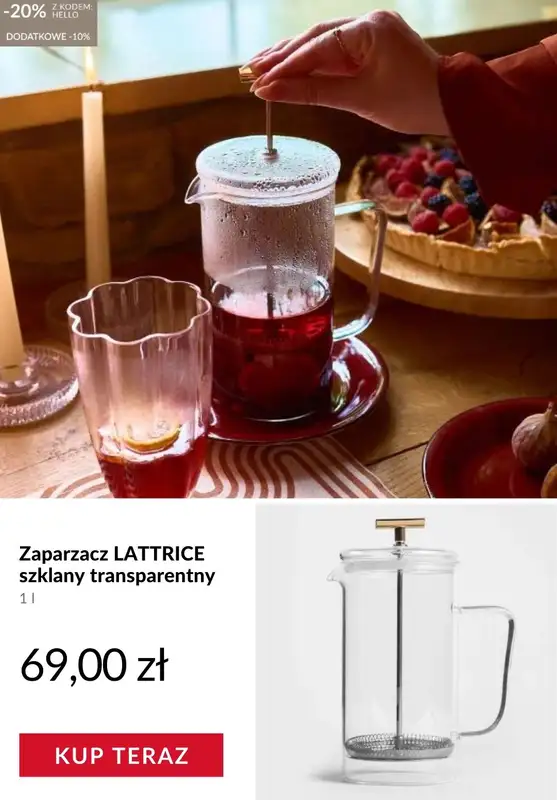 Homla - gazetka promocyjna Dodatkowe 10% przy zakupach za min. 50 zł   - strona 3