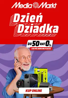 Media Markt - gazetka promocyjna Pomysły na prezenty dla Dziadka od piątku 16.01 do czwartku 22.01