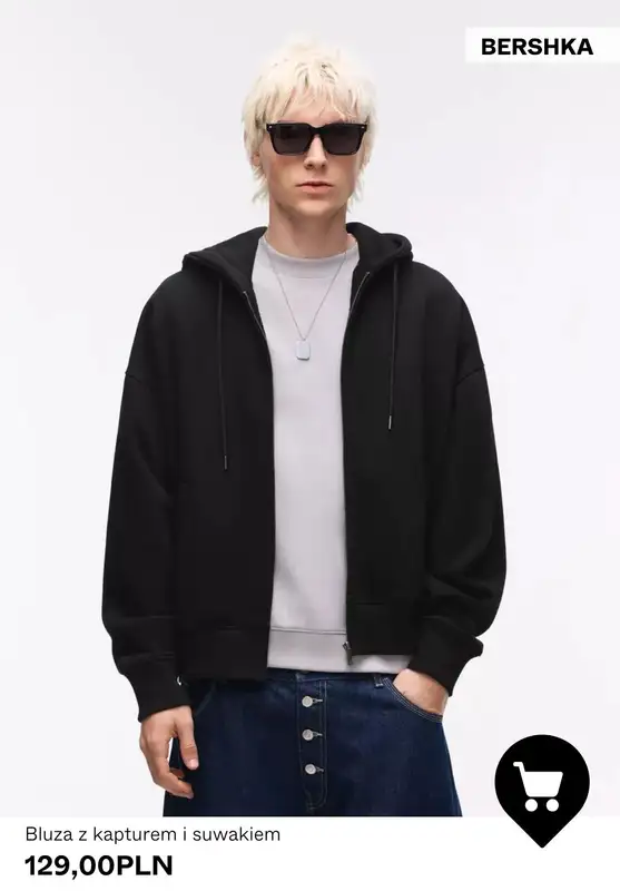 Bershka - gazetka promocyjna Best sellers - odzież męska od niedzieli 18.01  - strona 5