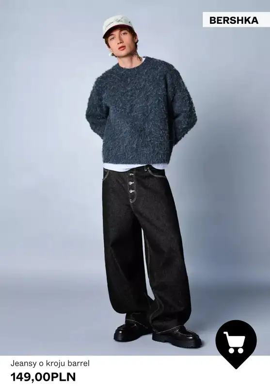 Bershka - gazetka promocyjna Best sellers - odzież męska od niedzieli 18.01  - strona 10