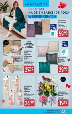 Aldi - gazetka promocyjna Dzień babci i dziadka do 72% taniej z Aldi! od poniedziałku 19.01 do niedzieli 25.01 - strona 5