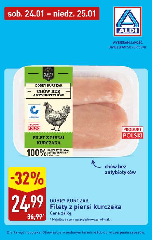 Aldi - gazetka promocyjna Wybieram Aldi na tani weekend! od soboty 24.01 do niedzieli 25.01 - strona 5