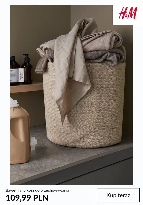 H&M - gazetka promocyjna HOME: przechowywanie od niedzieli 18.01  - strona 8