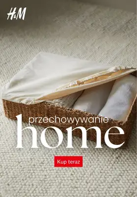 H&M - gazetka promocyjna HOME: przechowywanie od niedzieli 18.01 
