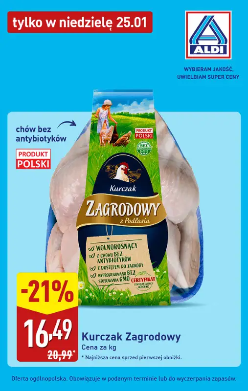 Aldi - gazetka promocyjna Tania niedziela 25.01 w Aldi!   - strona 3