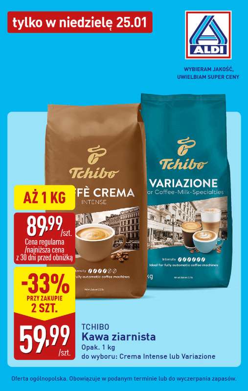 Aldi - gazetka promocyjna Tania niedziela 25.01 w Aldi! od niedzieli 25.01 do niedzieli 25.01 - strona 6