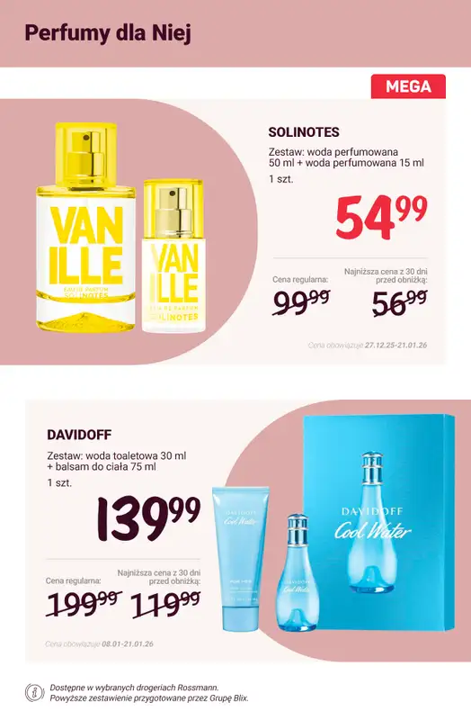 Rossmann - gazetka promocyjna Superokazje na ZESTAWY kosmetyków! od piątku 16.01 do środy 21.01 - strona 5