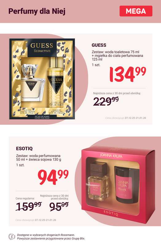 Rossmann - gazetka promocyjna Superokazje na ZESTAWY kosmetyków! od piątku 16.01 do środy 21.01 - strona 4