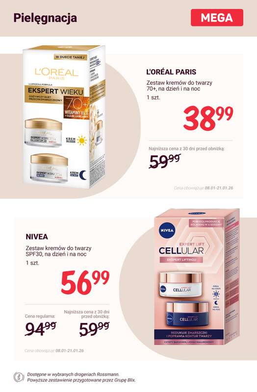 Rossmann - gazetka promocyjna Superokazje na ZESTAWY kosmetyków! od piątku 16.01 do środy 21.01 - strona 2