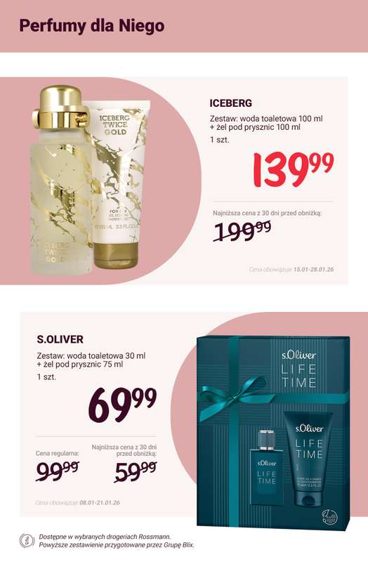 Rossmann - gazetka promocyjna Superokazje na ZESTAWY kosmetyków! od piątku 16.01 do środy 21.01 - strona 6