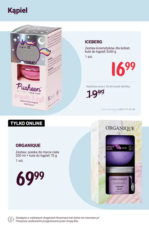 Rossmann - gazetka promocyjna Superokazje na ZESTAWY kosmetyków! od piątku 16.01 do środy 21.01 - strona 9