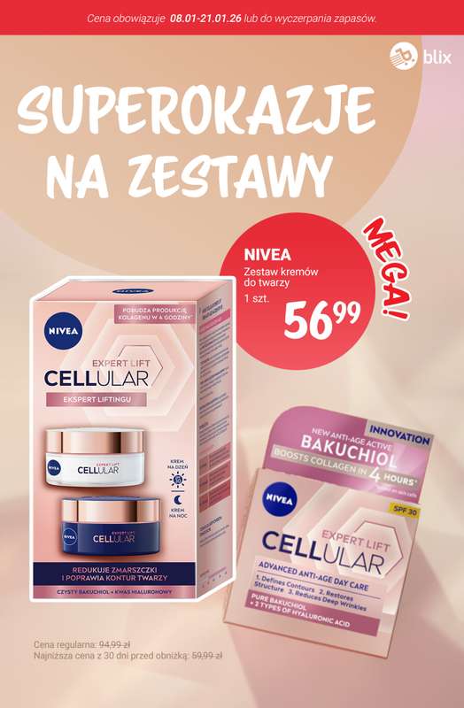 Rossmann - gazetka promocyjna Superokazje na ZESTAWY kosmetyków! od piątku 16.01 do środy 21.01