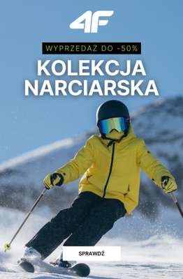 4F - gazetka promocyjna Kolekcja narciarska do -50% od soboty 17.01 