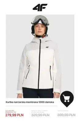 4F - gazetka promocyjna Kolekcja narciarska do -50% od soboty 17.01  - strona 4