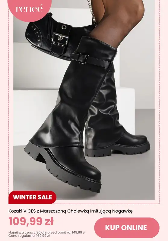 Renee - gazetka promocyjna Kozaki na WYPRZEDAŻY od piątku 16.01  - strona 5