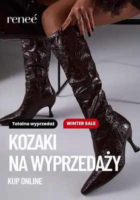 Renee - gazetka promocyjna Kozaki na WYPRZEDAŻY od piątku 16.01 