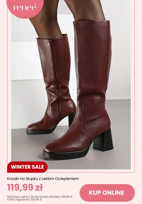 Renee - gazetka promocyjna Kozaki na WYPRZEDAŻY od piątku 16.01  - strona 7