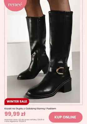 Renee - gazetka promocyjna Kozaki na WYPRZEDAŻY od piątku 16.01  - strona 8